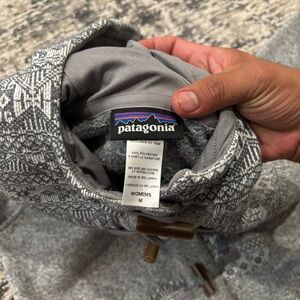 Patagonia Better Sweater Icelandic Coat Isle Skye Hoodie Women’s Medium Rare
